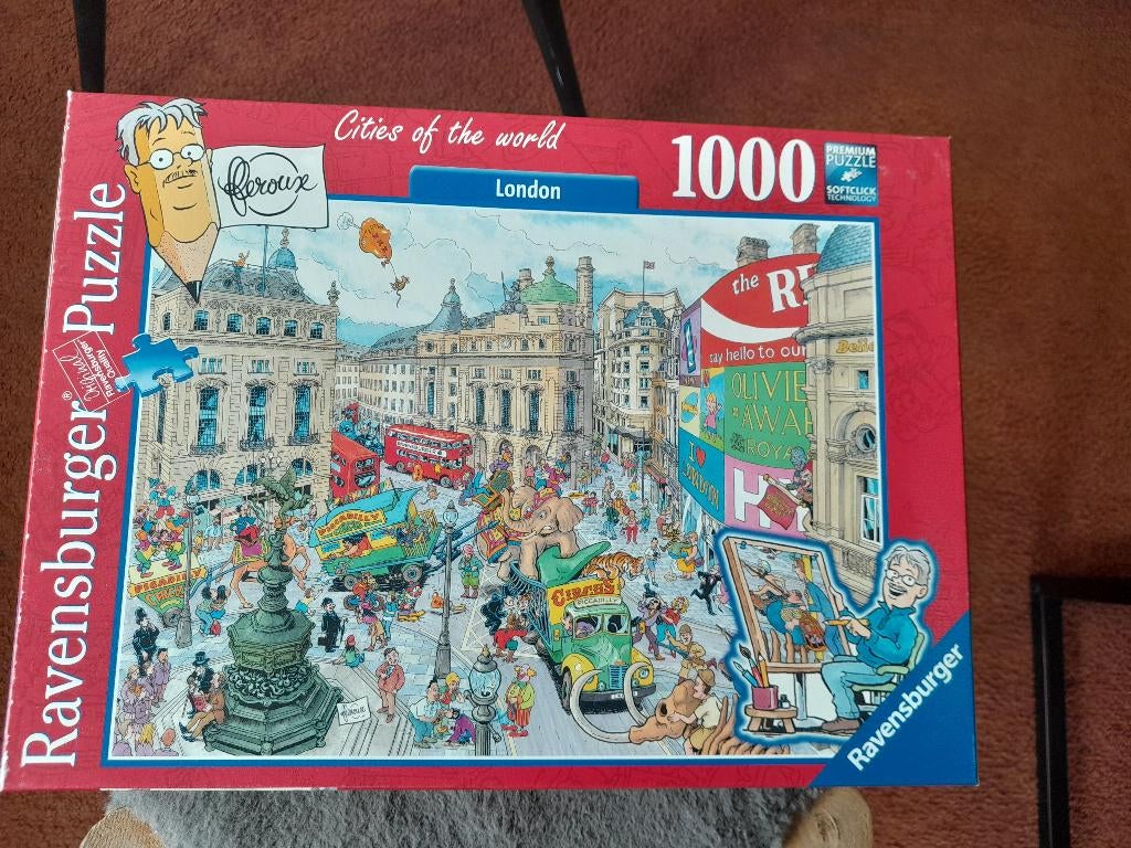 Ravensburger legpuzzel London 1000 stukjes, Ophalen, 500 t/m 1500 stukjes, Gebruikt