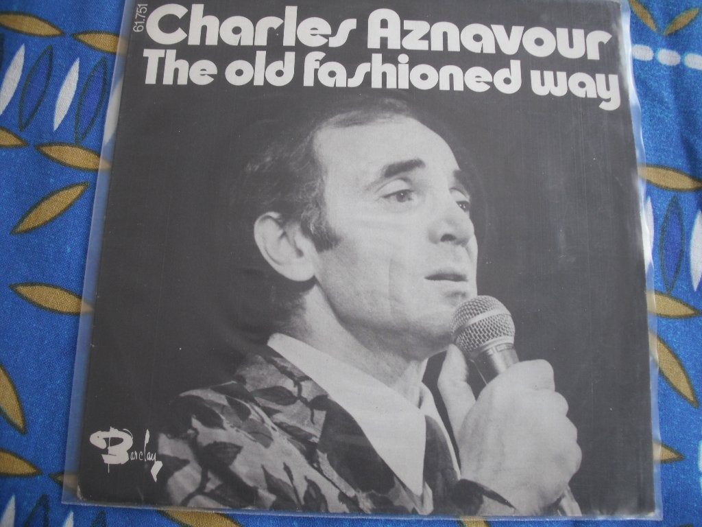 Charles Aznavour - The old fashined way. (tk), Ophalen of Verzenden, Zo goed als nieuw, Pop