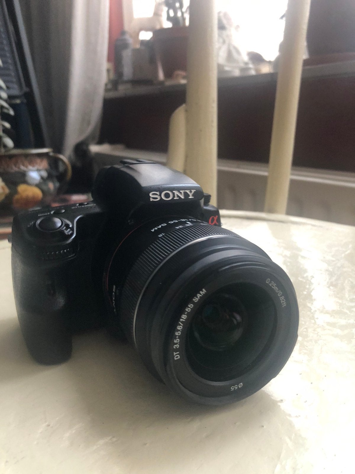 Sony A37 met 18-55 SAM lens., Ophalen, Gebruikt, Sony
