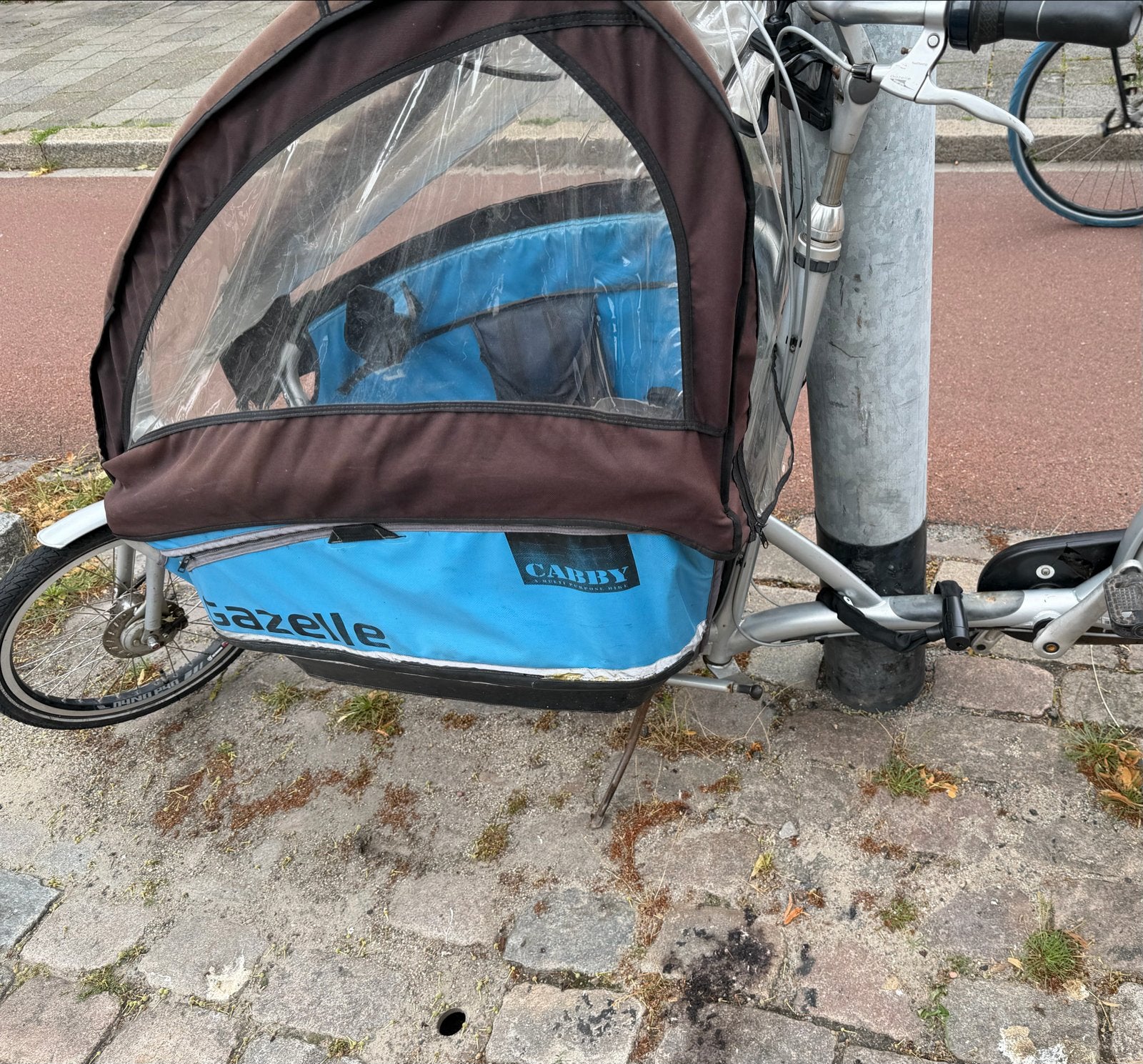 Huif, bankje en Maxi Cosi beugels voor Gazelle Cabby, Ophalen of Verzenden, Gebruikt, Overige typen