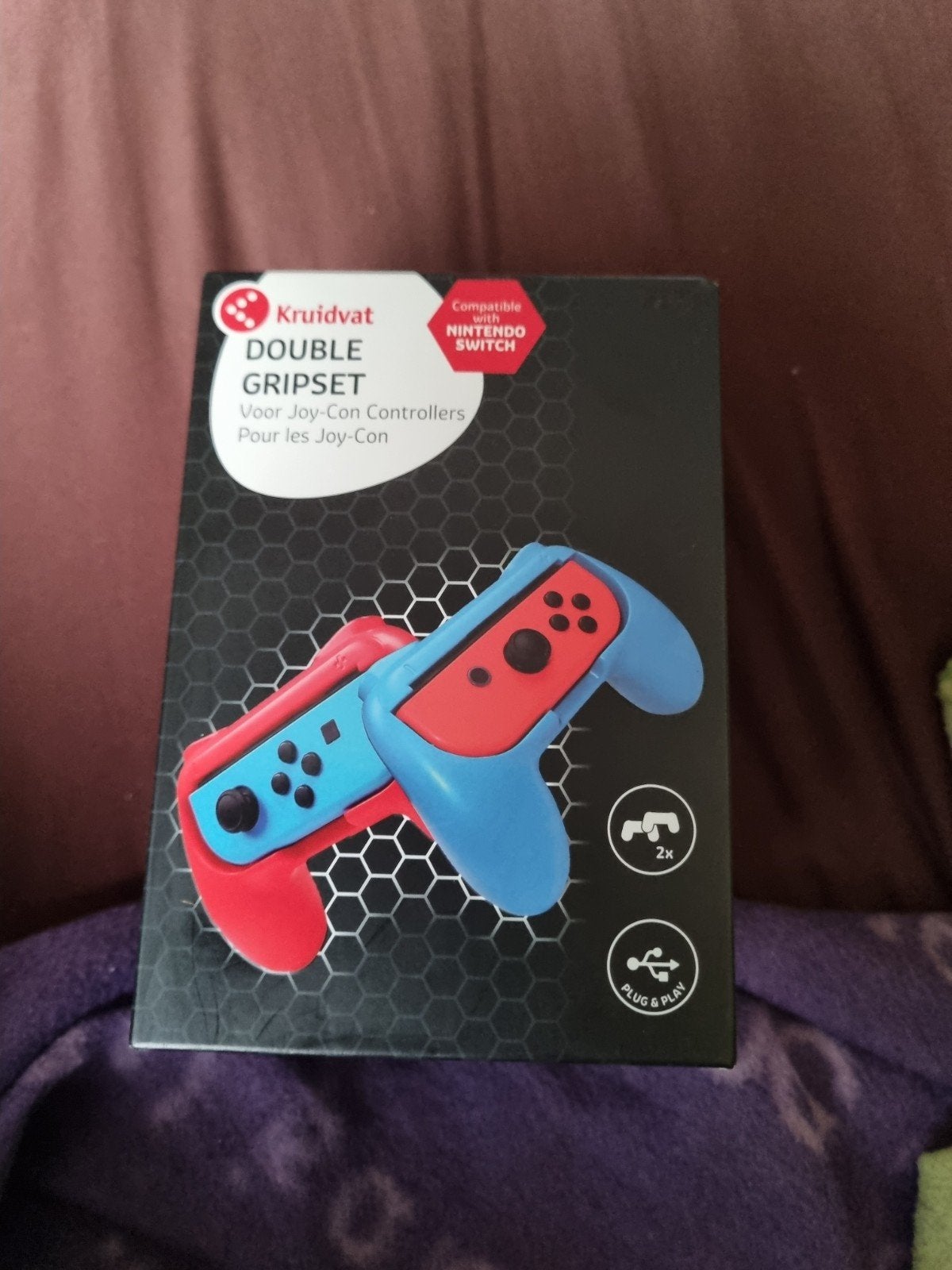 Nintendo switch gripset voor joy-con controllers bieden, Ophalen of Verzenden, Nieuw, Overige modellen, Overige typen