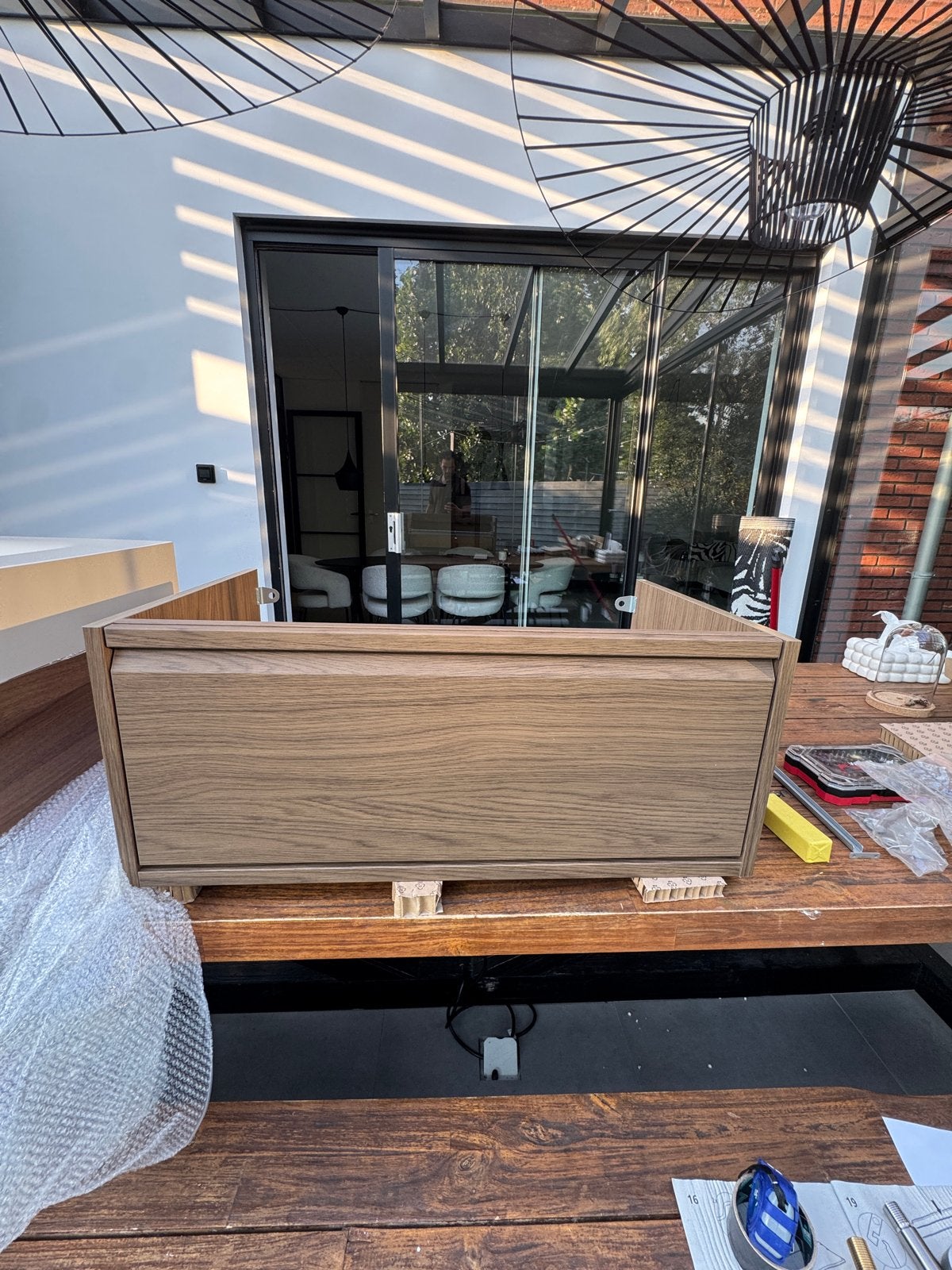 IKEA GODMORGON/ODENSVIK wastafelkast met wastafel, Nieuw, Minder dan 100 cm, Wastafelkast, 25 tot 50 cm