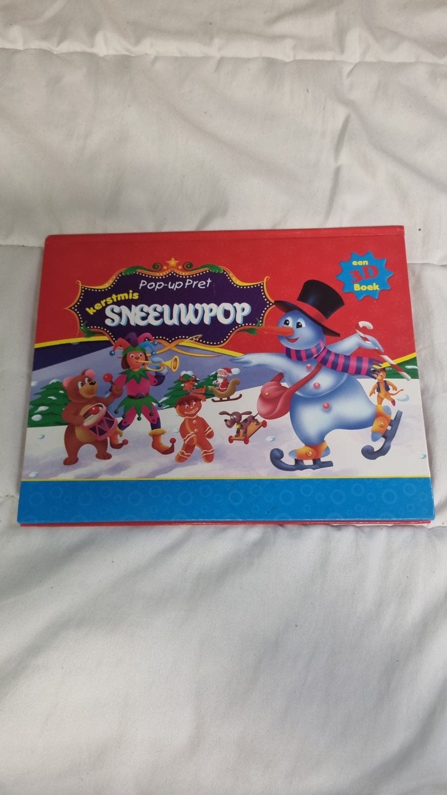 Kerstmis Pop-up Pret Sneeuwpop - Een 3D Boek, Gelezen, Fictie algemeen, Jongen of Meisje, Voorleesboek