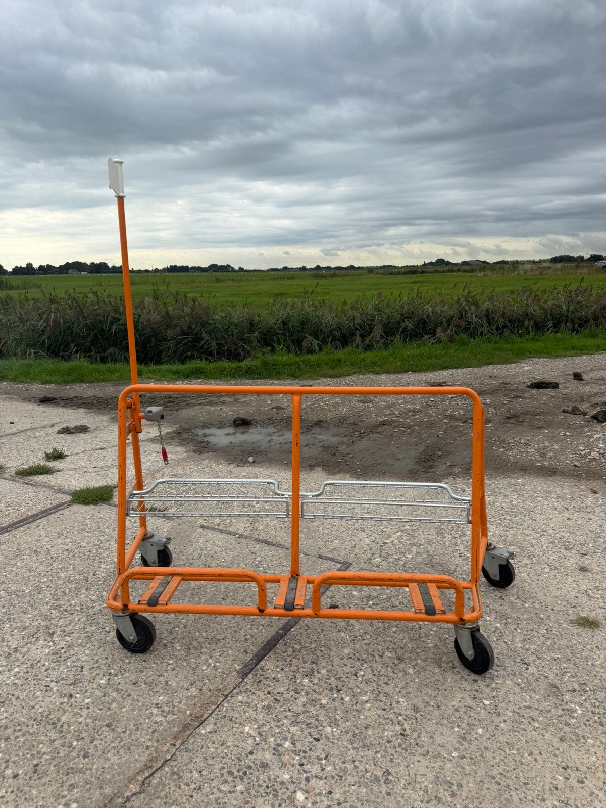 Platenkar of platenwagen, Doe-het-zelf en Verbouw, 100 liter of meer, Ophalen, Zo goed als nieuw, Transportkar