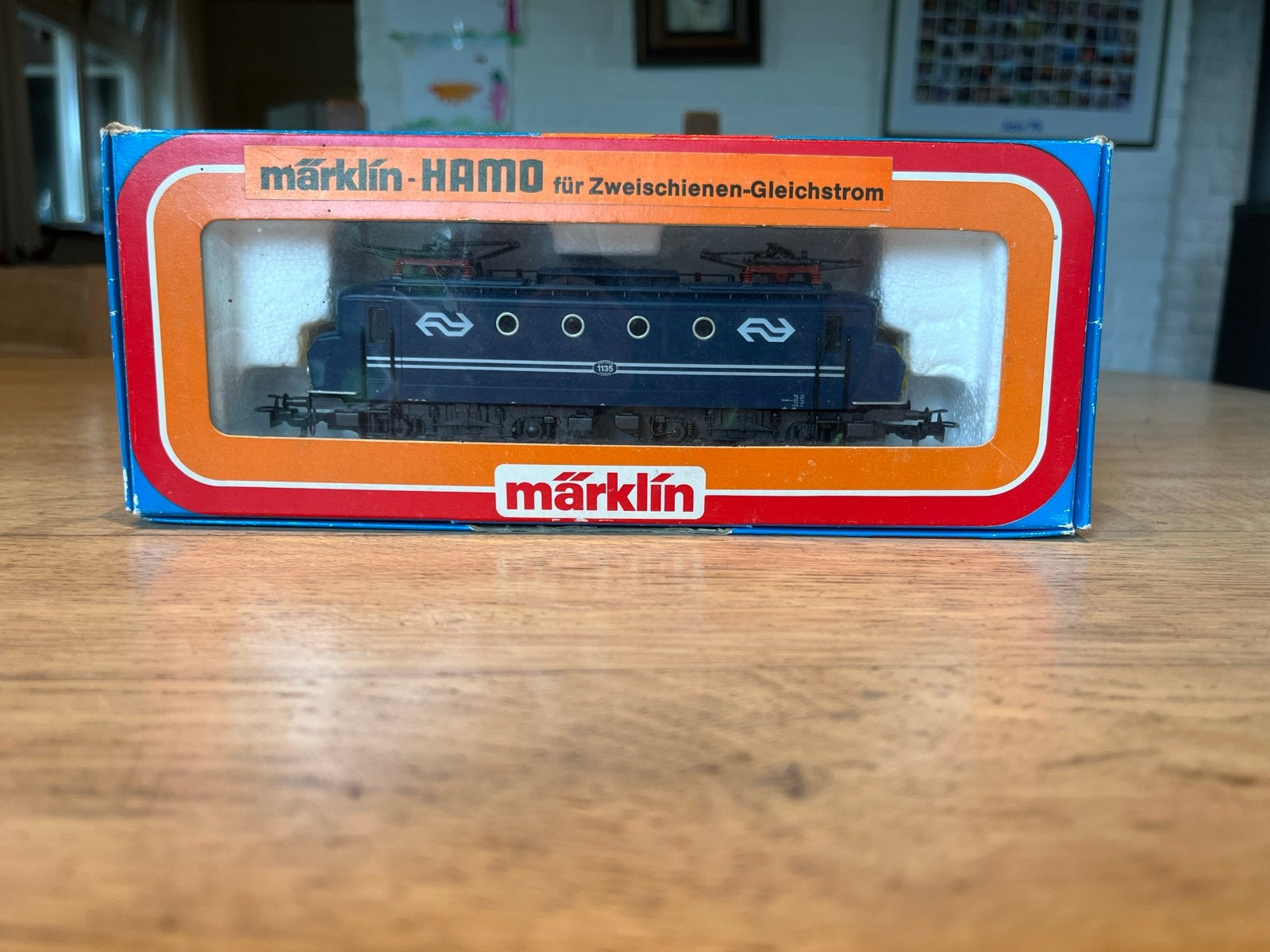 Märklin Hamo 8327 NS Locomotief  - Gelijkstroom, Gebruikt, Ophalen of Verzenden, NS, Märklin