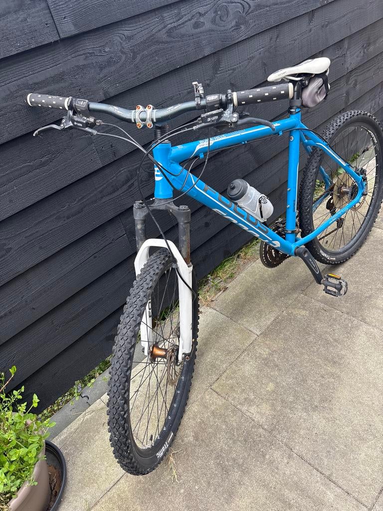 Blauwe MTB Focus in Schagen Burghorn, Fietsen en Brommers, Fietsen | Mountainbikes en ATB, Gebruikt, Hardtail, Heren, 53 tot 57 cm