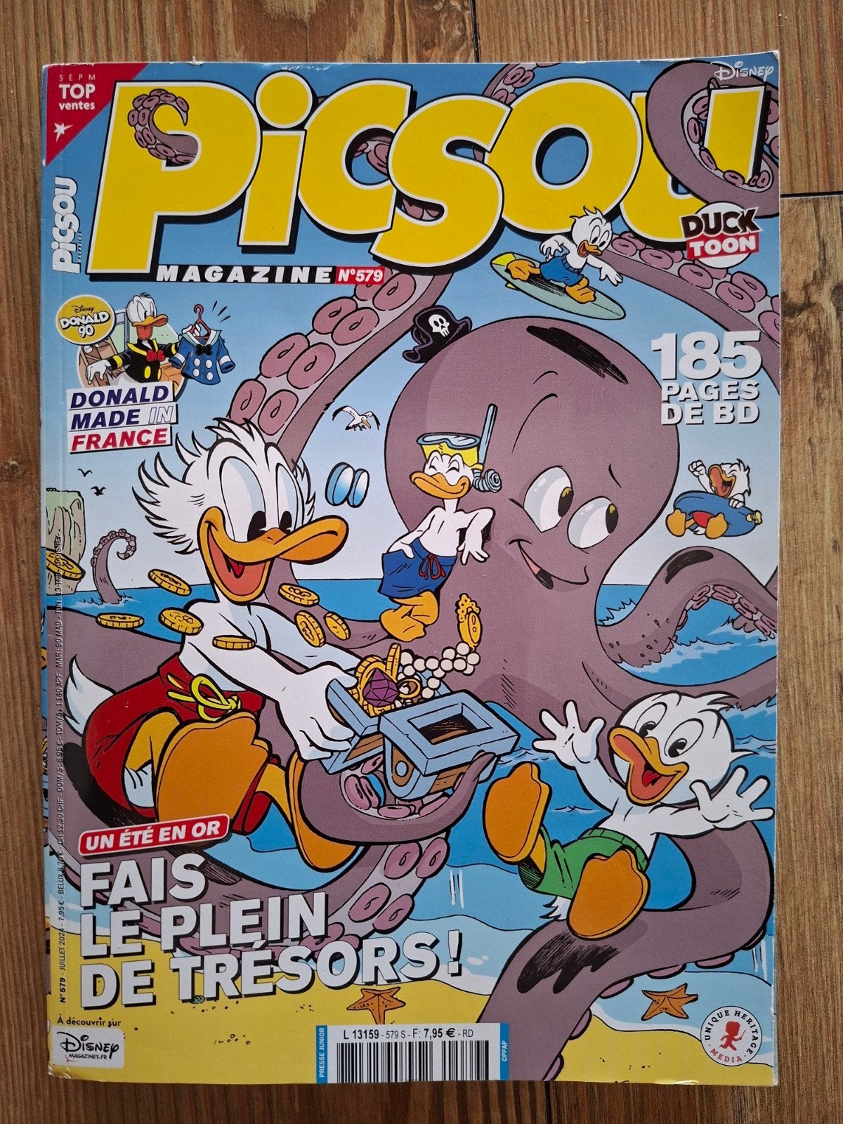 Franse Donald Duck (Picsou Magazine), Eén stripboek, Ophalen of Verzenden, Zo goed als nieuw