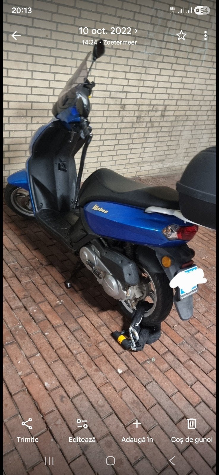 Peugeot Kissbee 2012 - Alles Nieuw, Inclusief Accessoires!, Ophalen, Zo goed als nieuw, Benzine, 49 cc