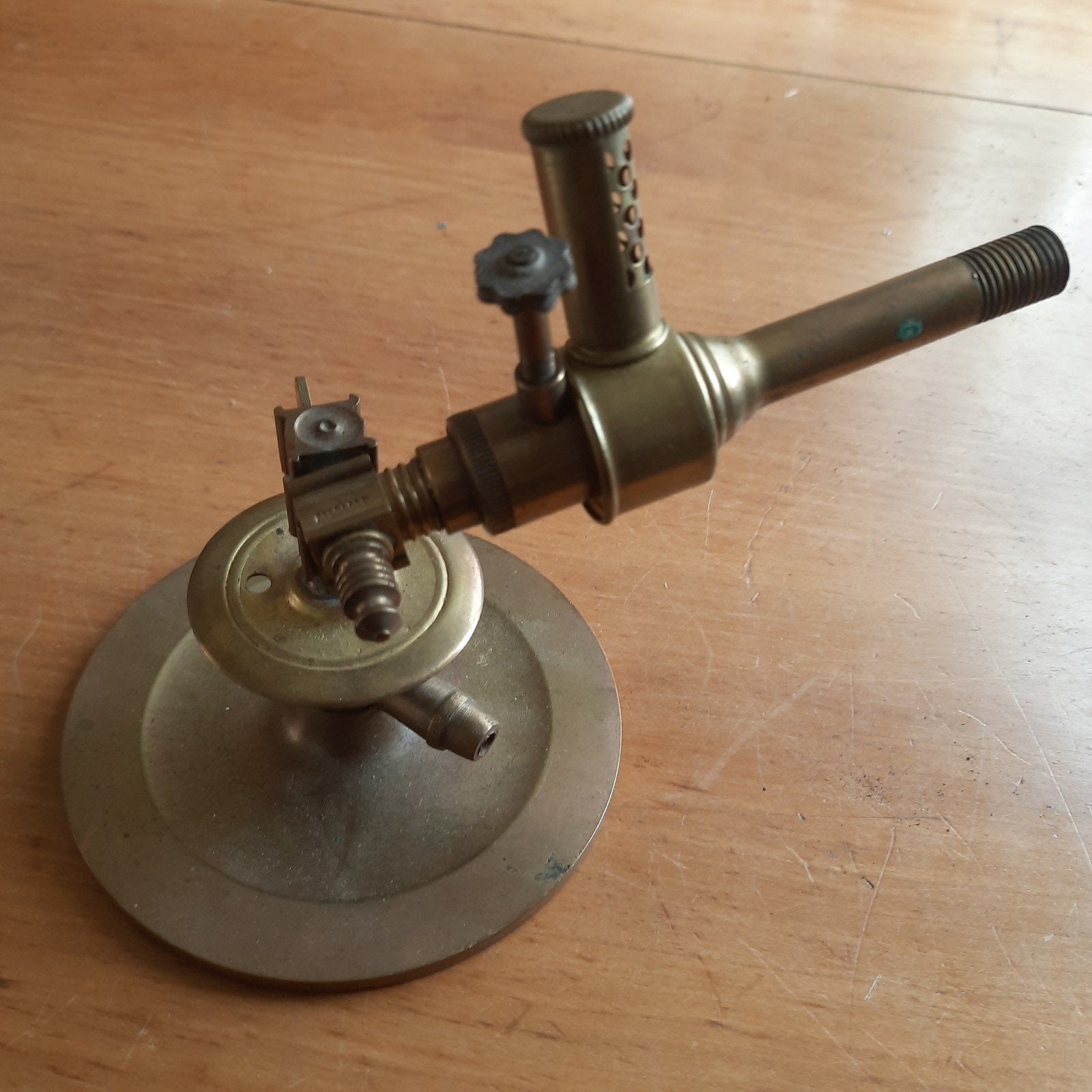 Trench Art Bunsenbrander Koper PATRONENFABRIK KARLSRUHE, Verzenden