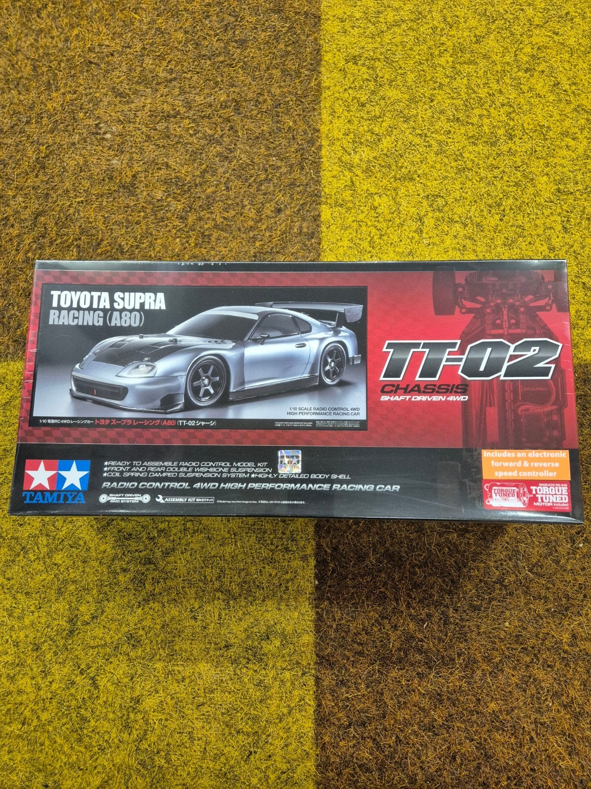 Tamiya Toyota Supra racing A80, Ophalen of Verzenden, Nieuw, Elektro, Auto onroad