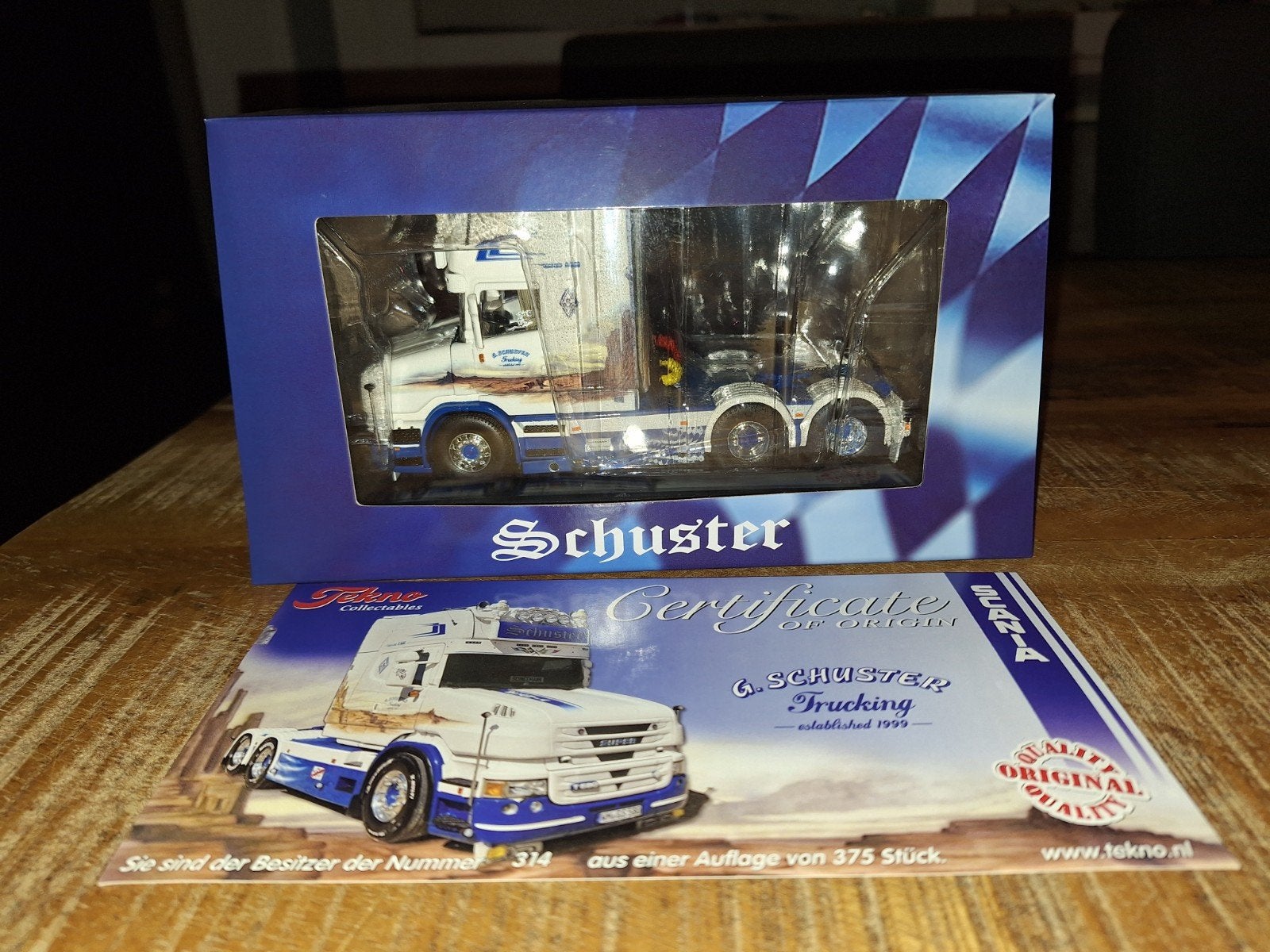 schuster transporte tekno, Hobby en Vrije tijd, Ophalen of Verzenden, Nieuw, Bus of Vrachtwagen, Tekno