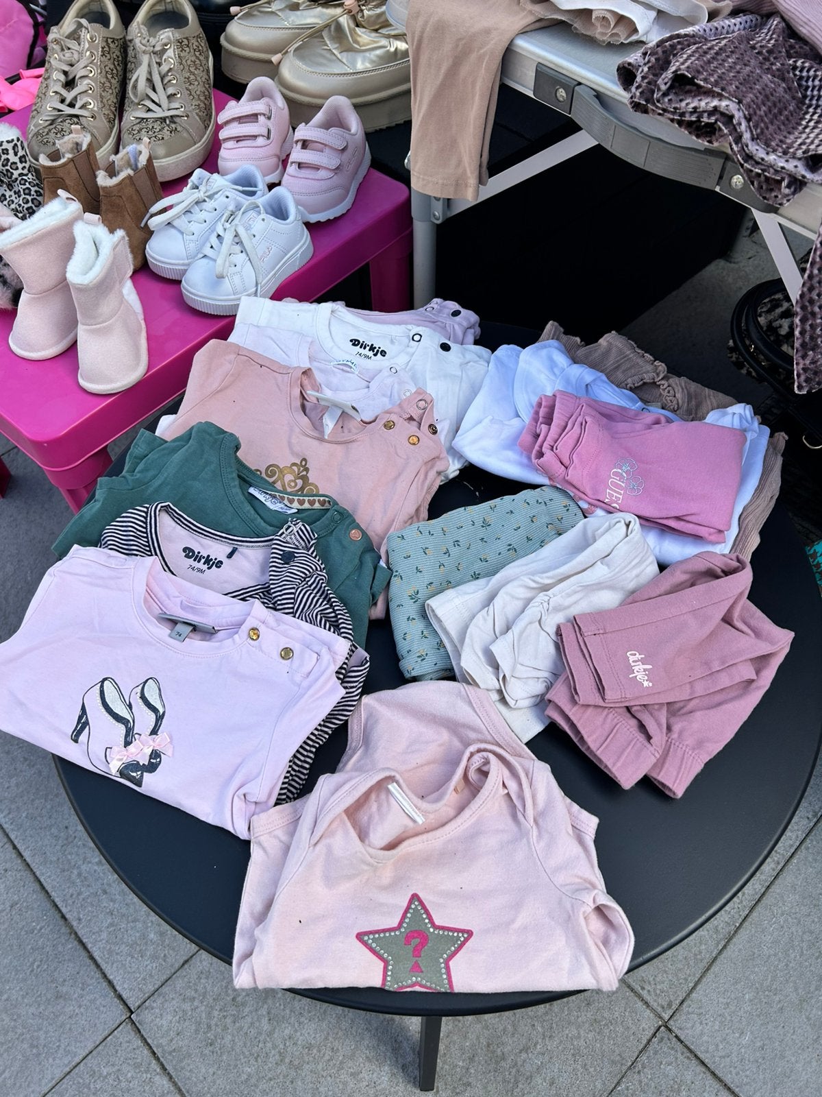 Partij meisjes kleding babykleding restpartij handel, Ophalen of Verzenden, Zo goed als nieuw, Maat 86
