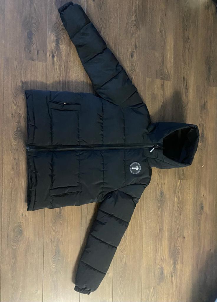 Trapstar Puffer Jacket - Maat M, Ophalen of Verzenden, Zo goed als nieuw, Maat 48/50 (M), Zwart