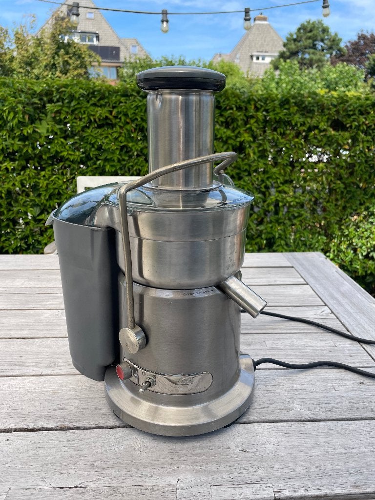 Solis Juice Pro 843 RVS professionele sap centrifuge, Ophalen of Verzenden, Gebruikt, Elektrisch, Sapcentrifuge