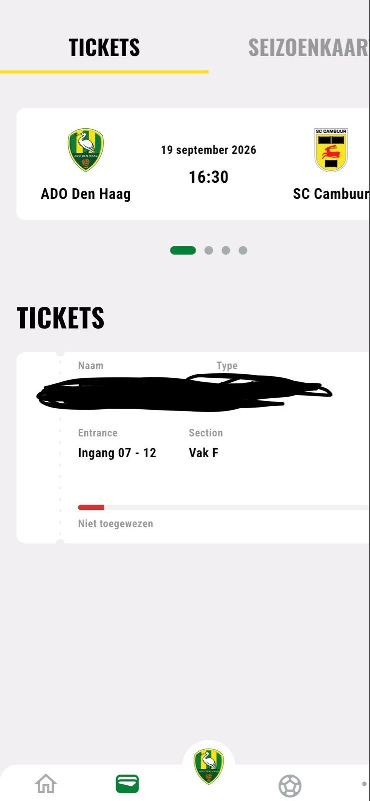 ADO DEN HAAG- CAMBUUR