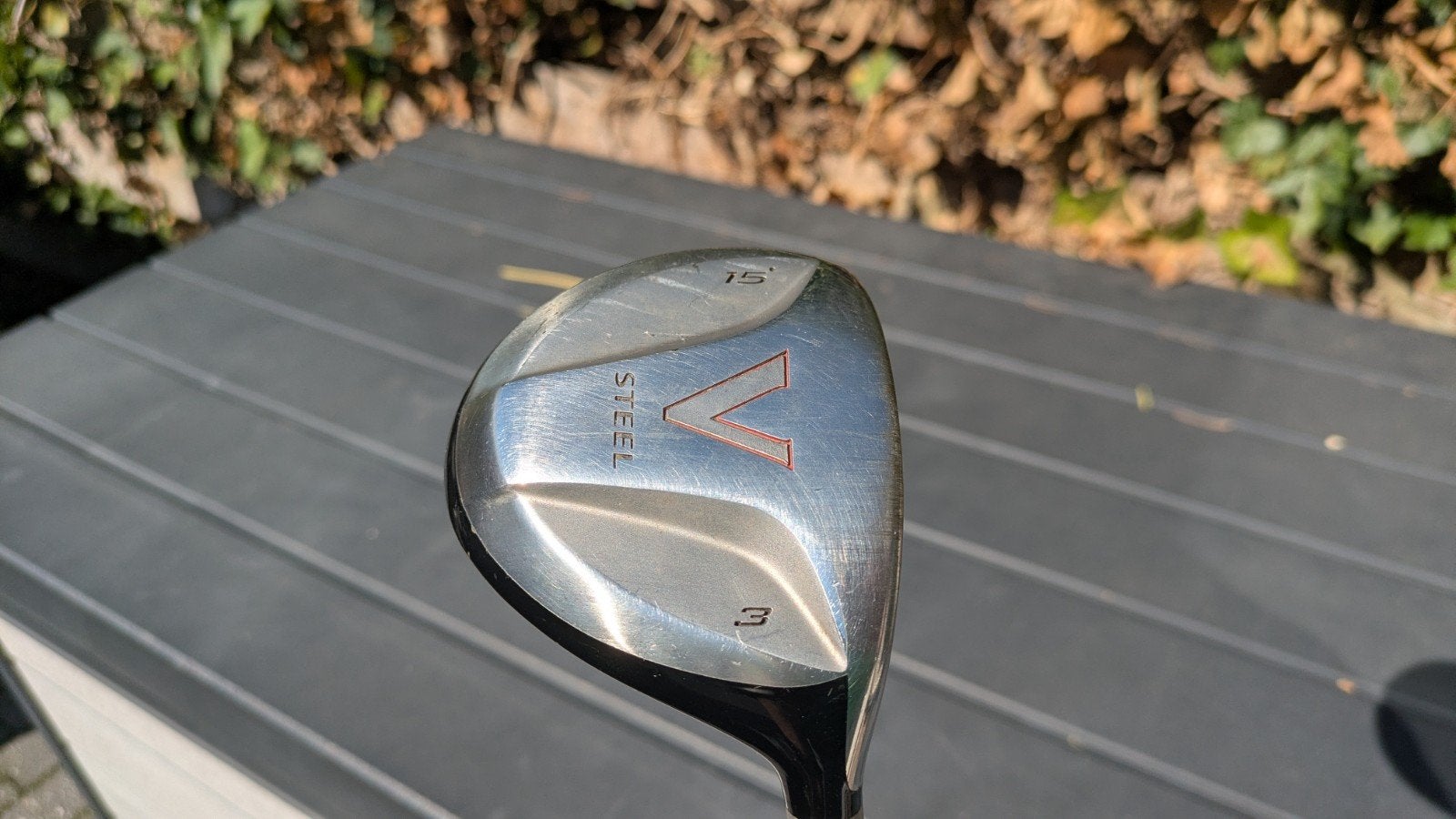 Taylormade Steel V 3 Wood Golfclub, Ophalen of Verzenden, Zo goed als nieuw, Club, Overige merken