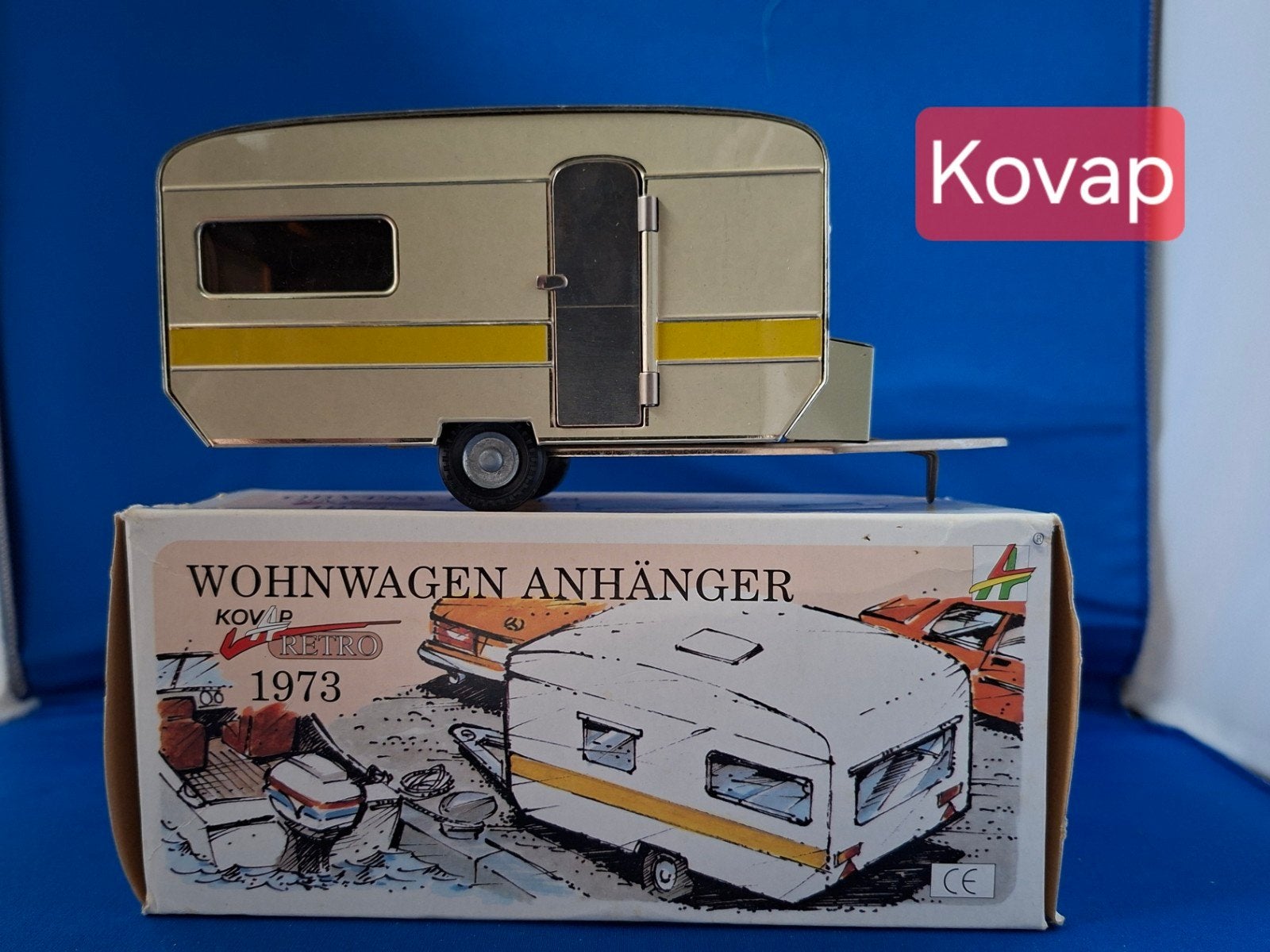 Kovap Retro Caravan 1973 - Nieuw in doos, Ophalen of Verzenden, Nieuw, Overige typen, Overige merken