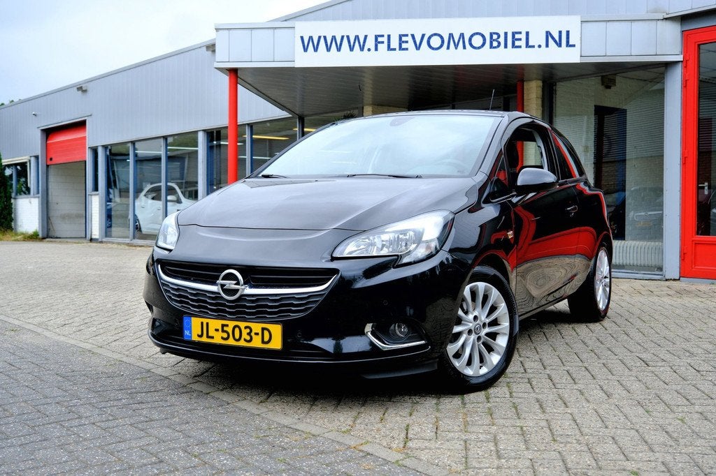 Opel Corsa 1.4 Innovation Aut. Clima|Half Leder|CarPlay|LMLV, Auto's, Opel, Bedrijf, Te koop, Corsa, ABS, Airbags, Airconditioning