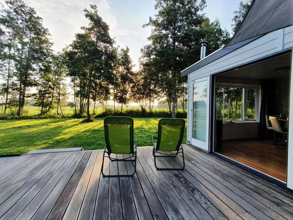 Luxe chalet op eigen grond | Vrij uitzicht | 20min Amsterdam, Huizen en Kamers, Recreatiewoningen te koop, 60 m², Chalet, Amsterdam