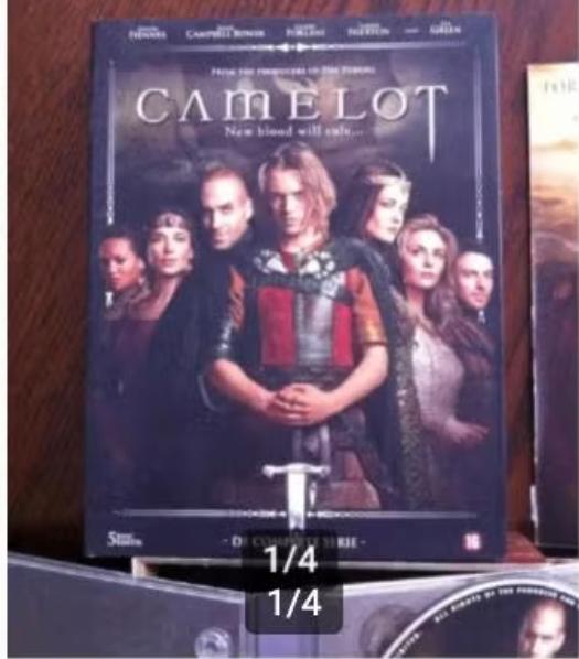 Camelot complete serie 5 DVD newbloo will rule, Alle leeftijden, Ophalen of Verzenden, Zo goed als nieuw, Actie en Avontuur