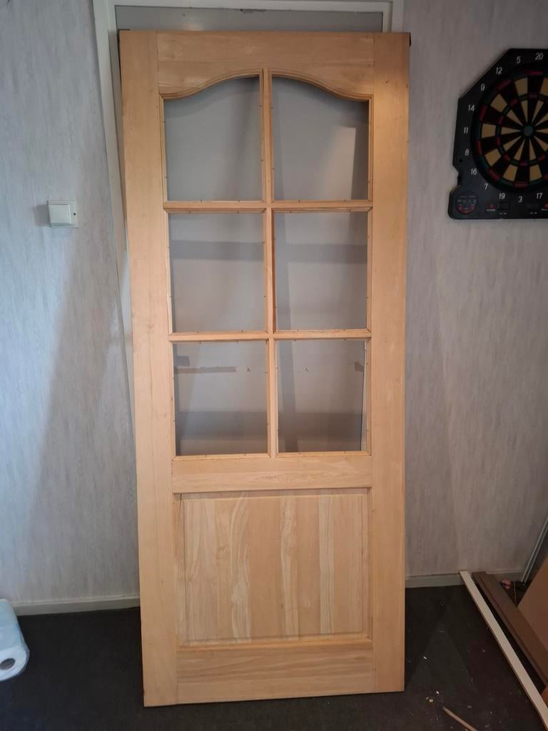 Deur onbewerkt 201,5 cm x 82 cm x4 cm, Ophalen, Binnendeur, 200 tot 215 cm