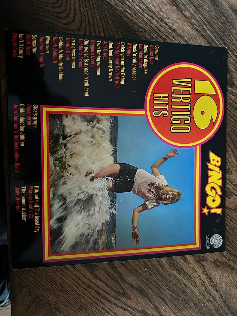 Various - 16 Vertigo Hits Vinyl LP, Ophalen, Zo goed als nieuw, 12 inch