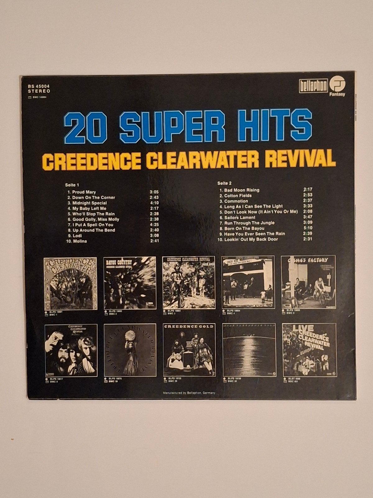 Creedence Clearwater Revival - 20 Super Hits LP, LP, Rock, Gebruikt, Ophalen of Verzenden