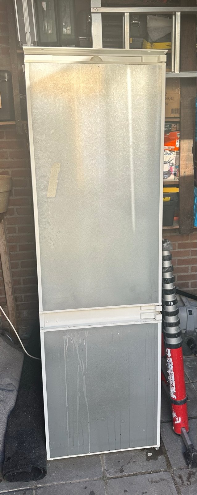 GRATIS!!! Inbouw koelkast met vriezer, Ophalen, Gebruikt, 200 liter of meer, Met aparte vriezer