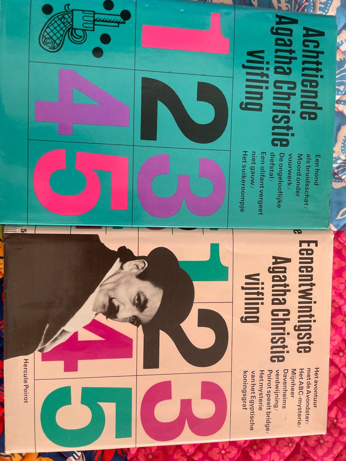 Agatha Christie Vijfling Boeken - 18e en 21e editie, Ophalen of Verzenden, Gelezen