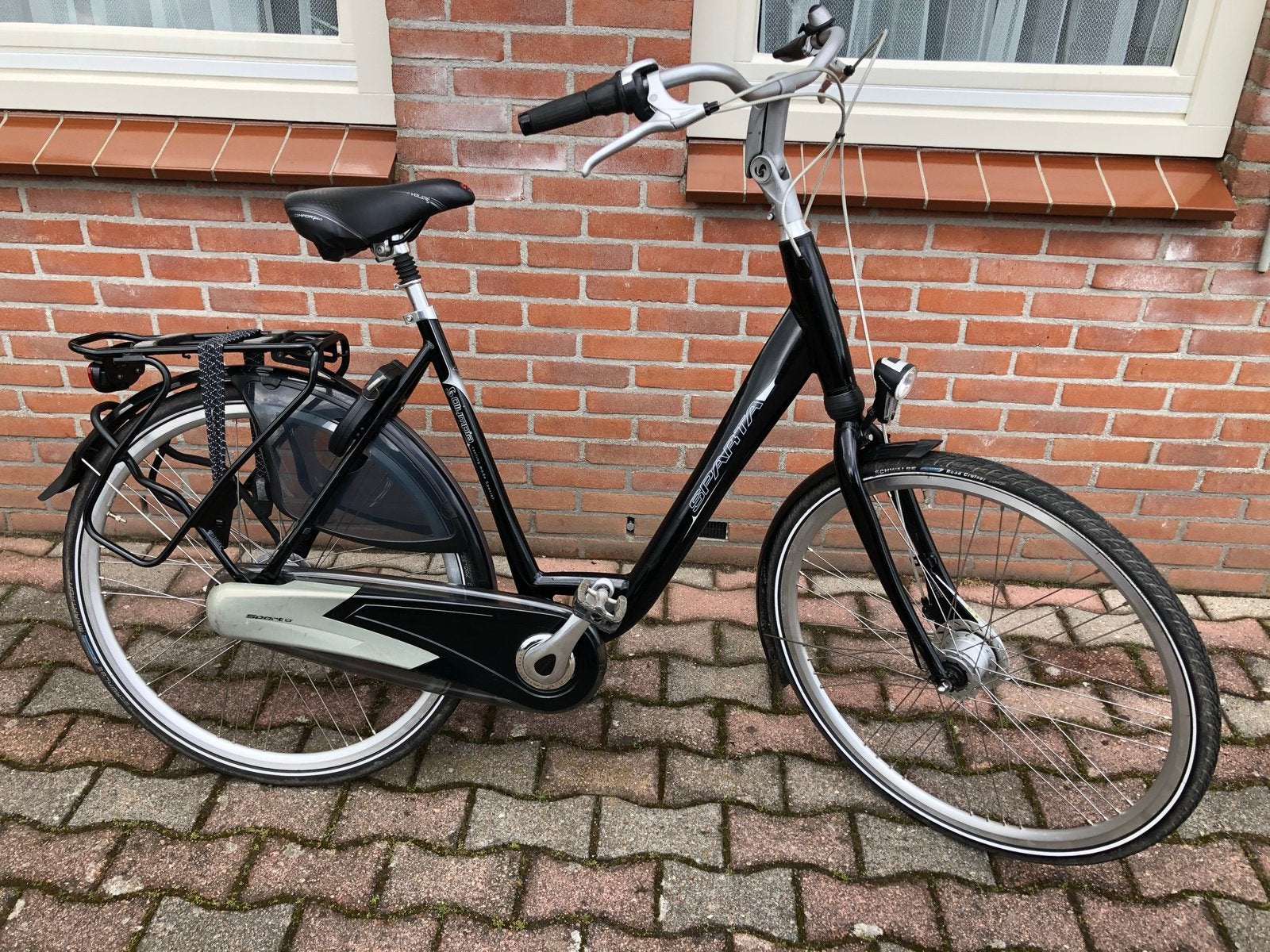 Te koop zeer nette Sparta Olympia damesfiets 57cm 8versn, Gebruikt, 56 cm of meer, Ophalen, Overige merken