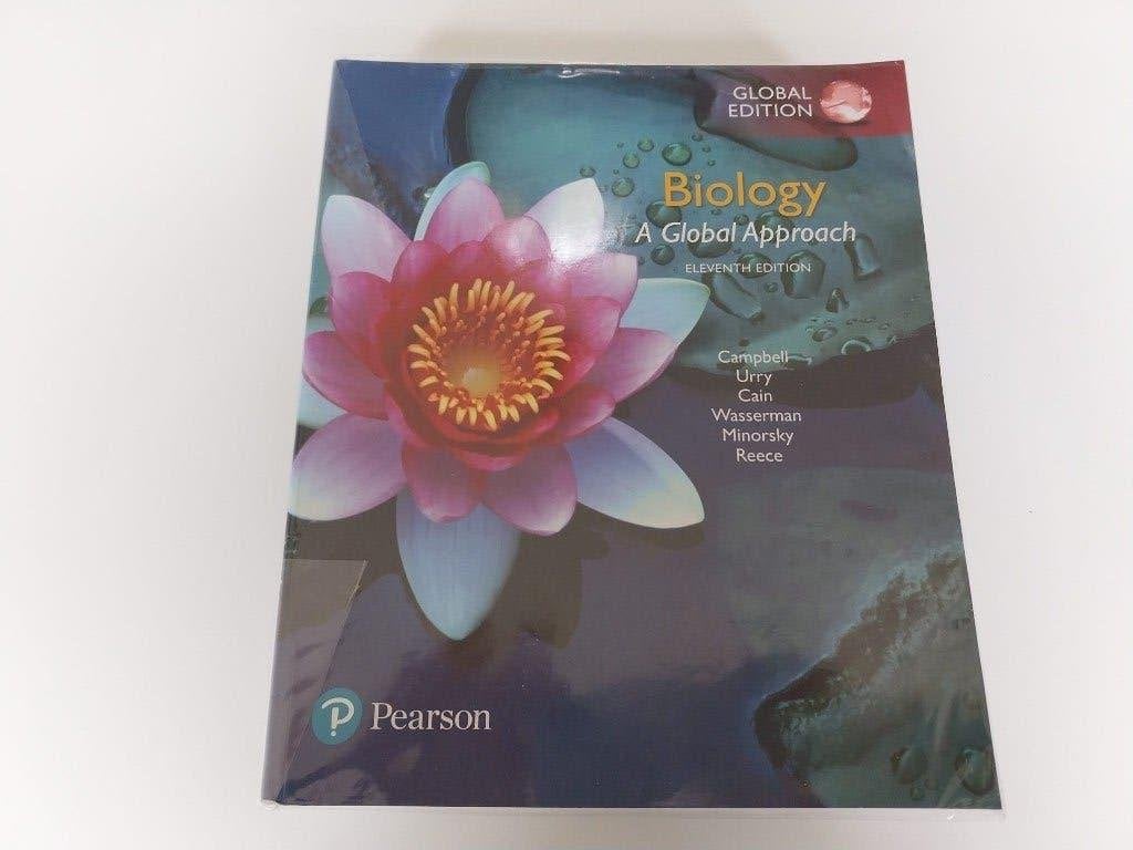 Biology A Global Approach studieboek, Zo goed als nieuw, Diverse Auteurs, Beta, HBO