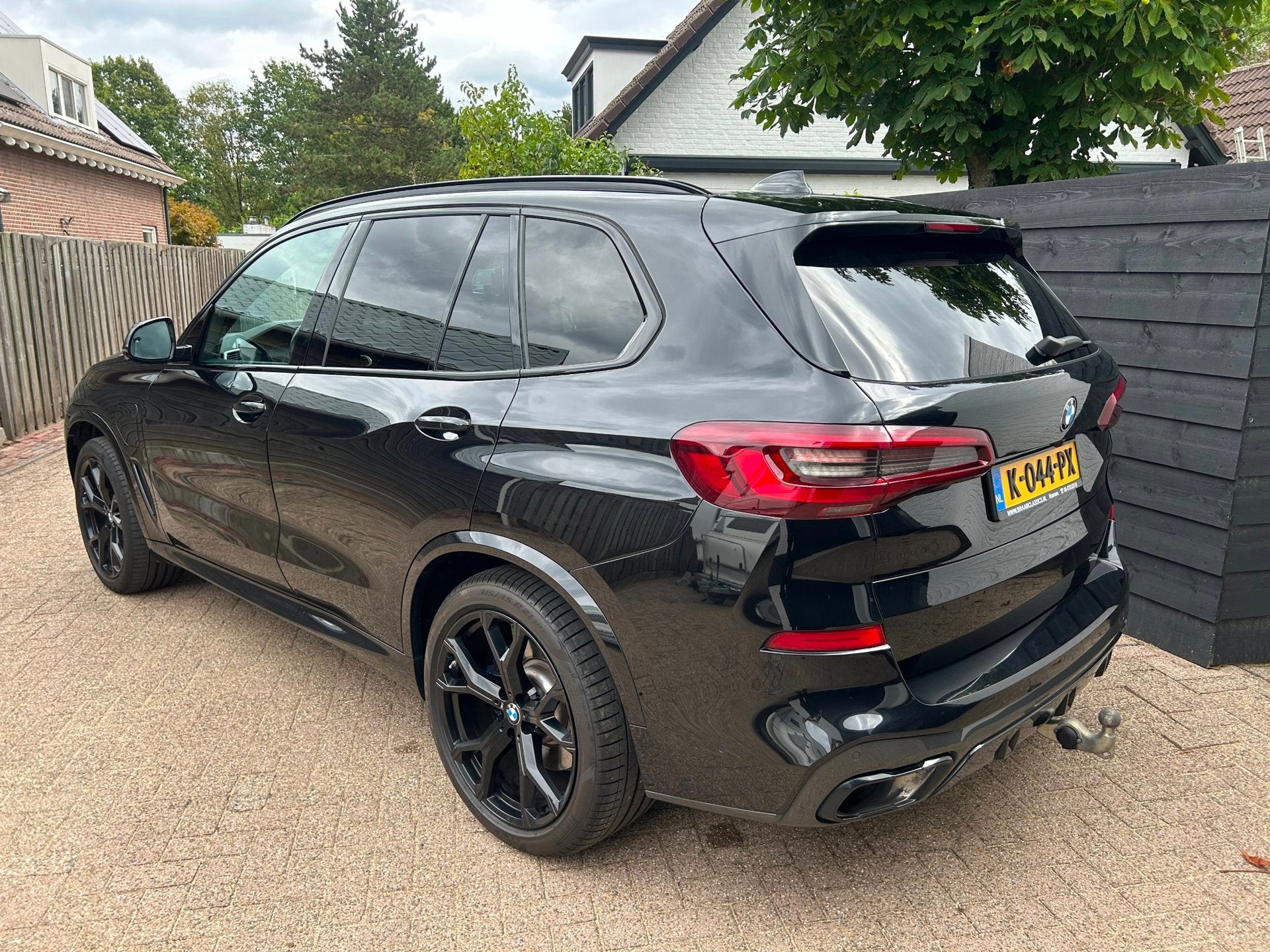 BMW X5 XDrive45e M-sport, B&W, Sky Lounge, Laser, Massage In, Gebruikt, 394 pk, Zwart, Vierwielaandrijving