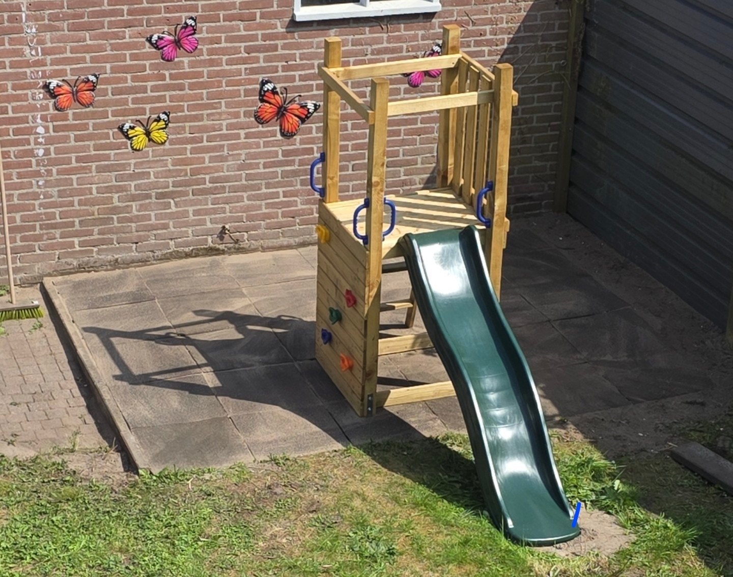 Speeltuin tegels 42 stuks 50x50x8, Ophalen, Gebruikt