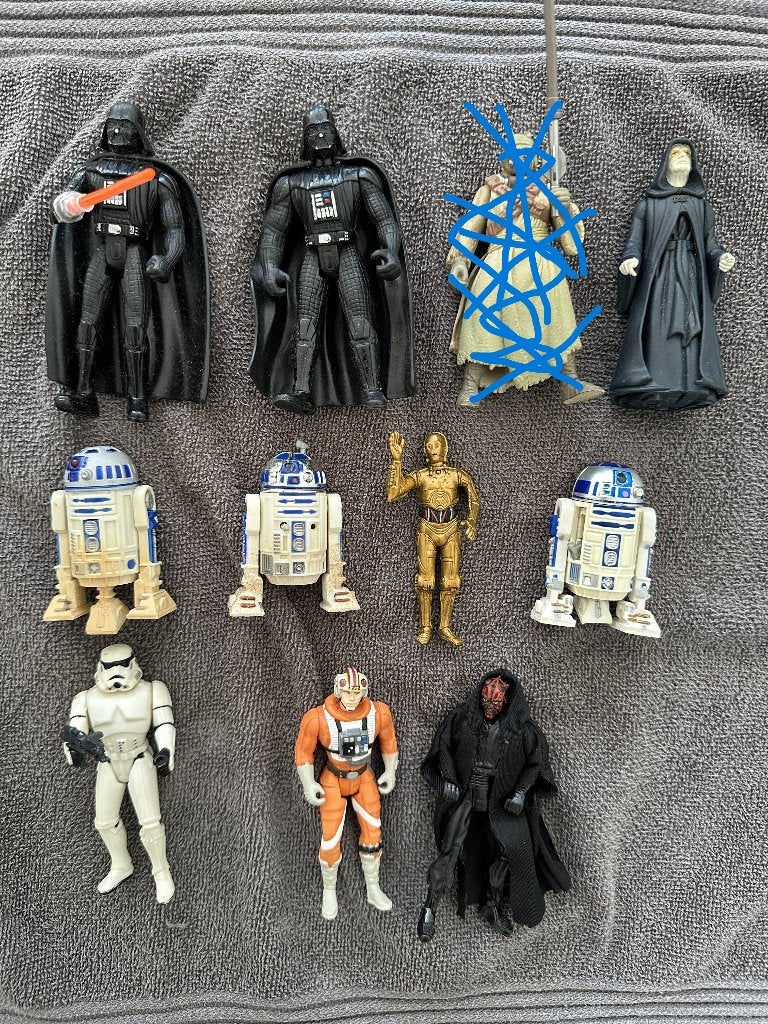 Star Wars collectie diverse items IZGS, zie foto's, Verzamelen, Star Wars, Ophalen of Verzenden, Zo goed als nieuw, Overige typen