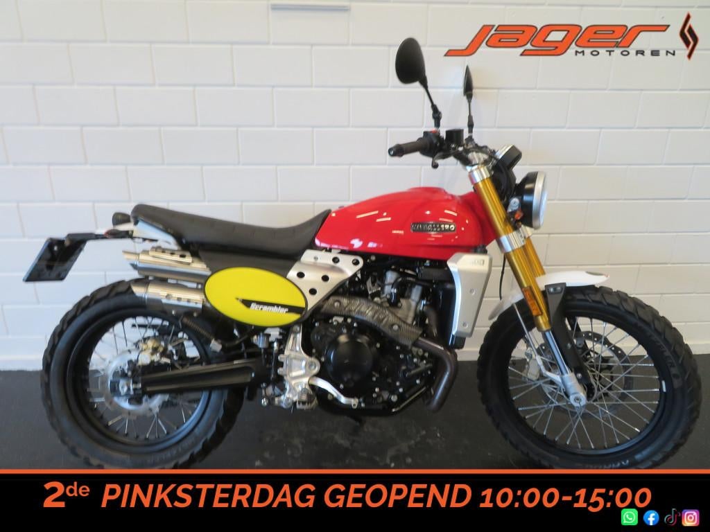 Fantic CABALLERO 500 SCRAMBLER TOP STAAT! (bj 2019), Motoren, Motoren | Overige merken, Bedrijf, FANTIC, Naked bike