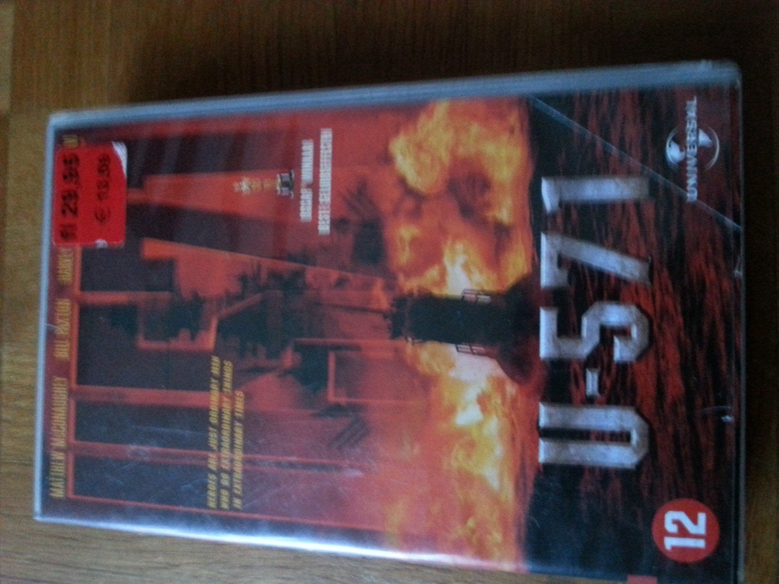 U-571 VHS - Oorlogsthriller over duikbootmissie, Ophalen of Verzenden, Zo goed als nieuw, Actie en Avontuur, VHS