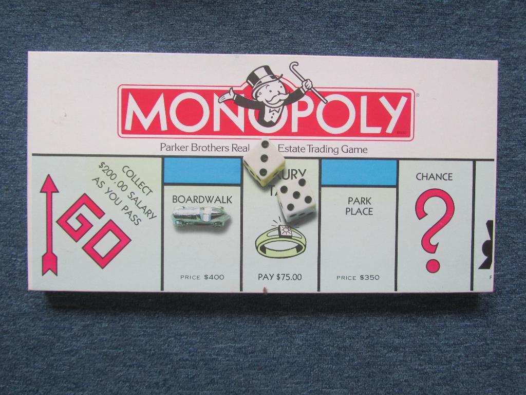 Monopoly, Amerikaanse versie, als nieuw, Hobby en Vrije tijd, Gezelschapsspellen | Bordspellen, Vijf spelers of meer, Ophalen of Verzenden