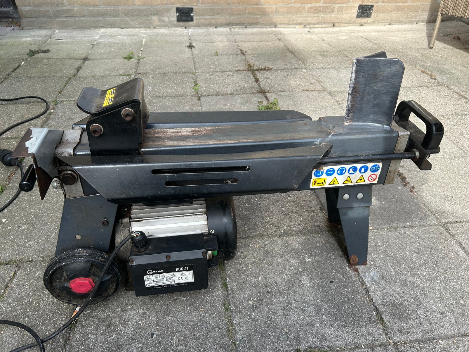 Kloofmachine, Tuin en Terras, Kloofmachines, Ophalen, Gebruikt, Elektrisch, Liggend