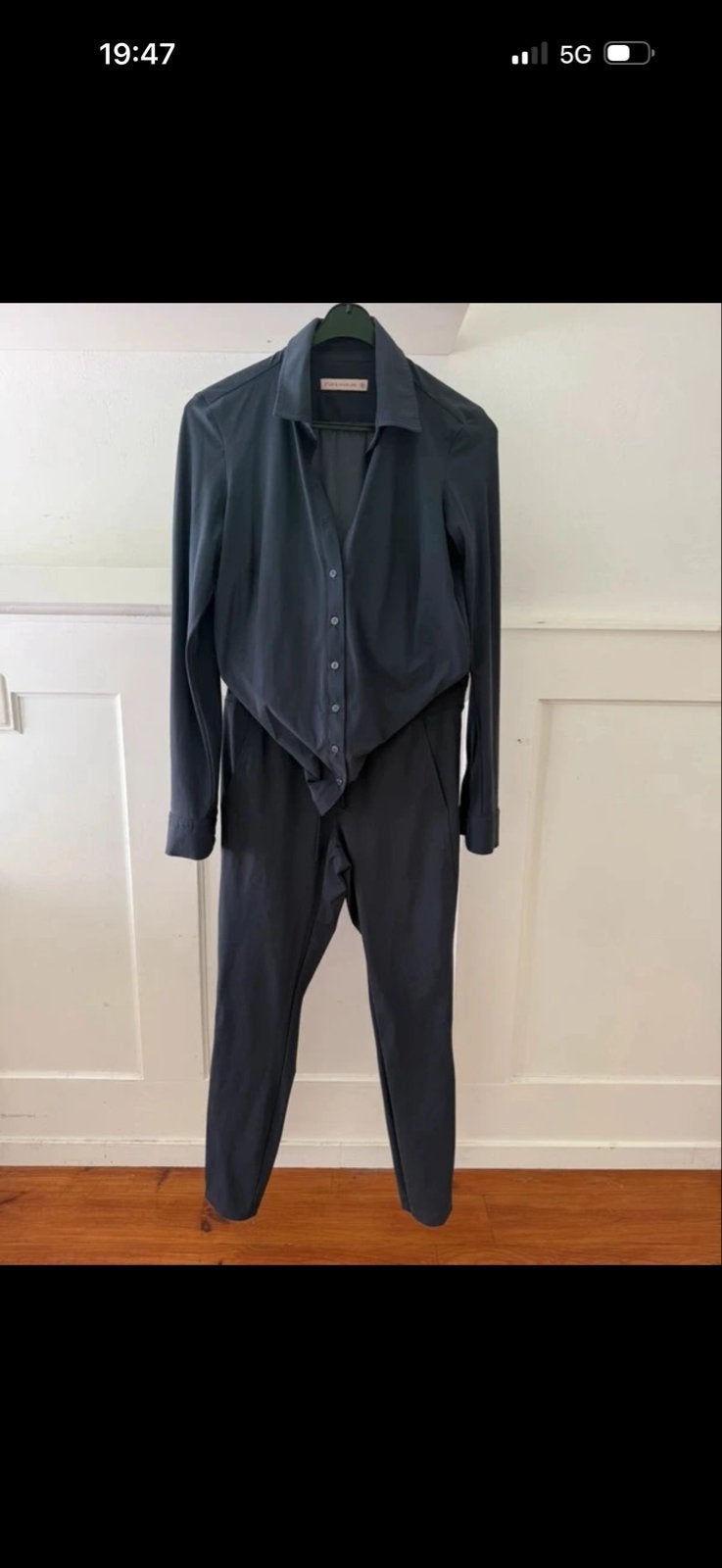 Studio Anneloes Broek XXS & Blouse Poppy XS Donkergrijs, Ophalen of Verzenden, Gedragen, Maat 34 (XS) of kleiner, Grijs
