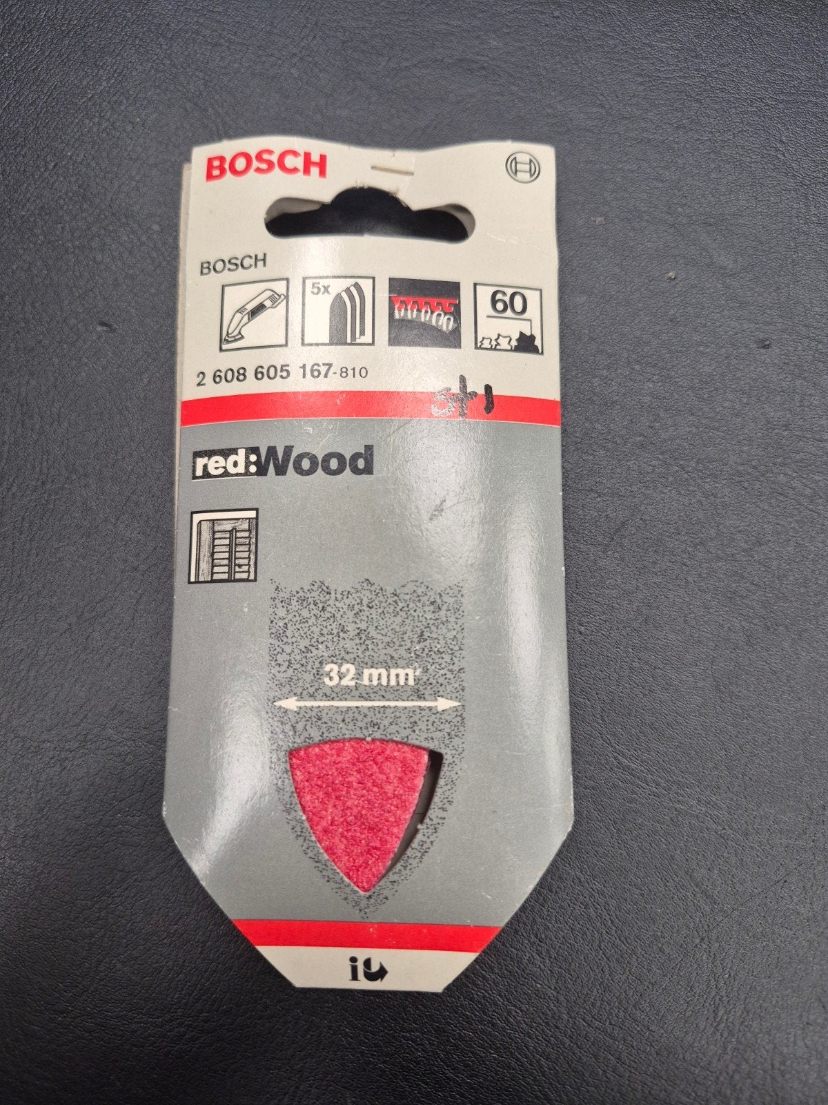Bosch RedWood Schuurpapier Set 32mm - Diverse Korrels, Ophalen of Verzenden, Nieuw, Overige typen, Bosch