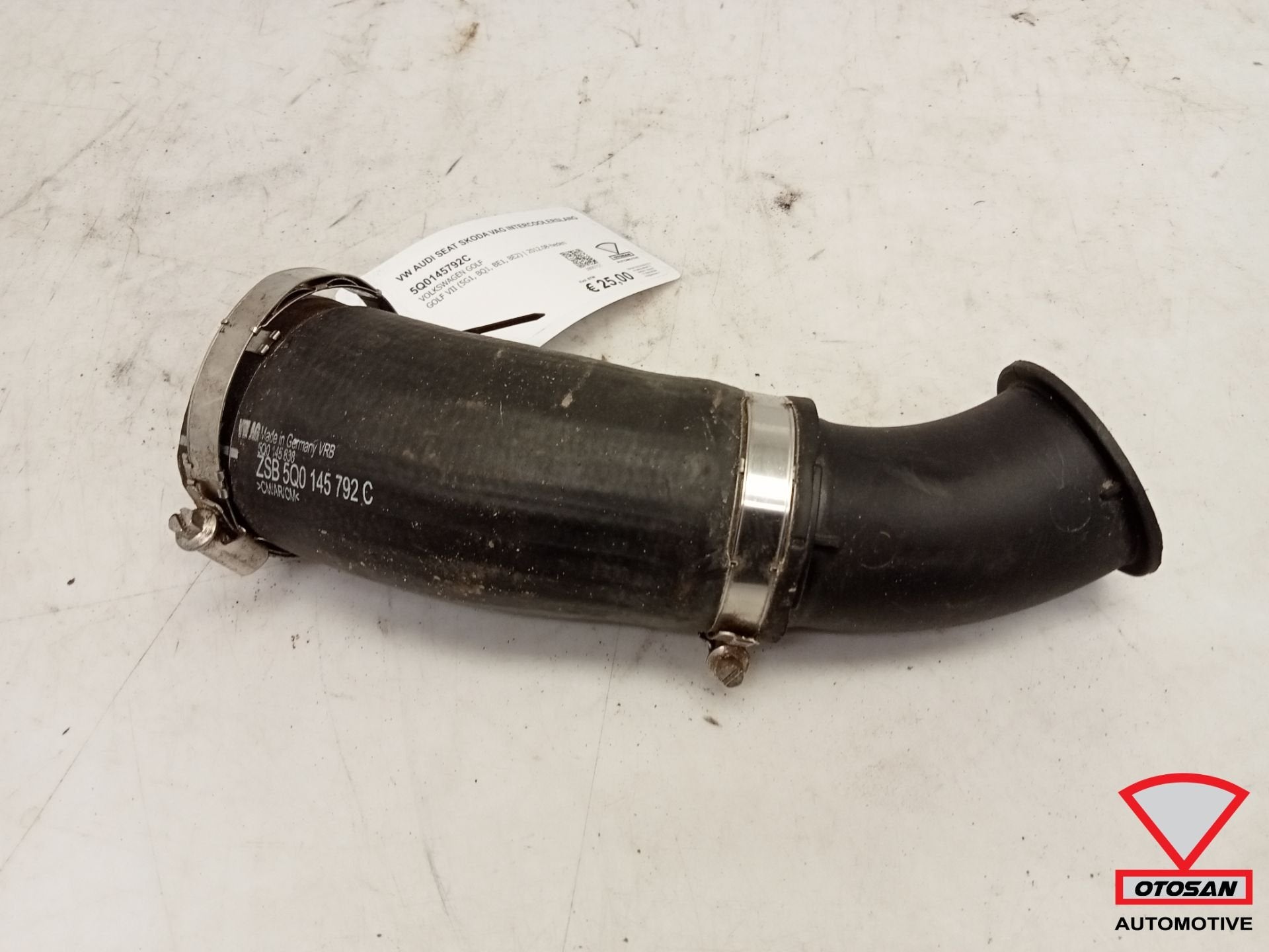 VW Audi Seat Skoda VAG Intercoolerslang 5Q0145792C, Gebruikt, Volkswagen, Volkswagen AG, Berliner Ring 2
38440  Wolfsburg, DE