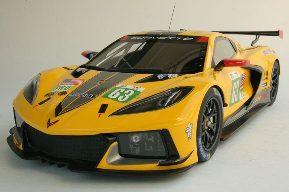True Scale 1/18 Chevrolet Corvette C8R - Le Mans 2022, Hobby en Vrije tijd, Ophalen of Verzenden, Nieuw, Auto, Overige merken