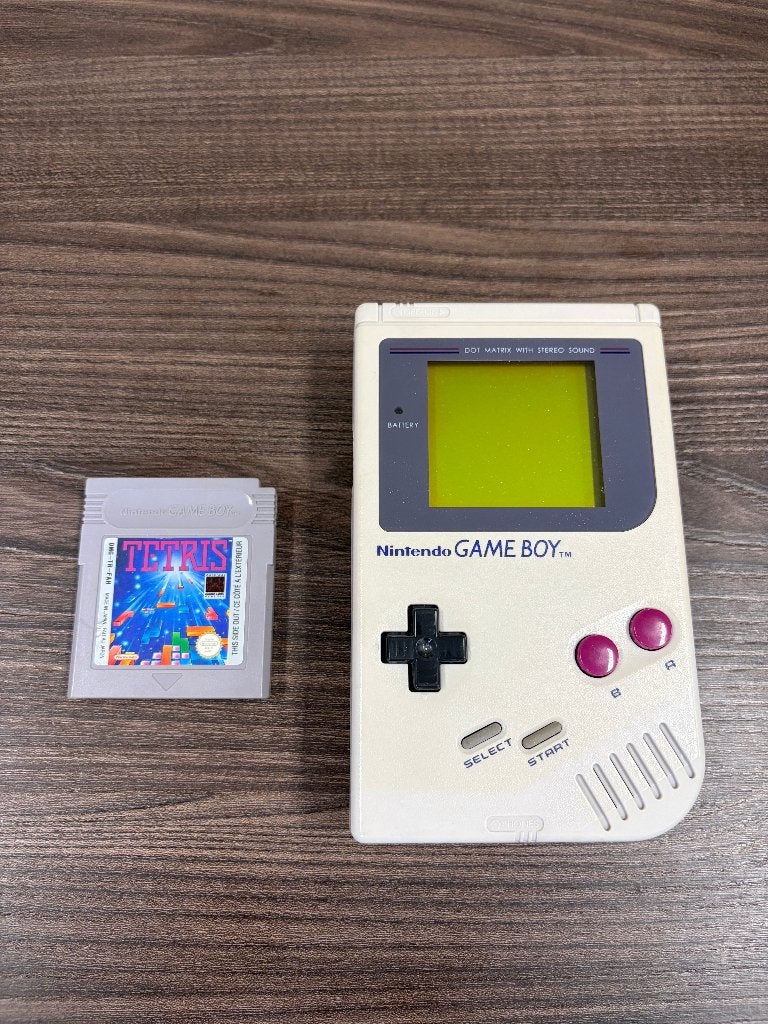 nintendo gameboy classic DMG-01 met tetris, Spelcomputers en Games, Ophalen of Verzenden, Gebruikt, Game Boy Classic