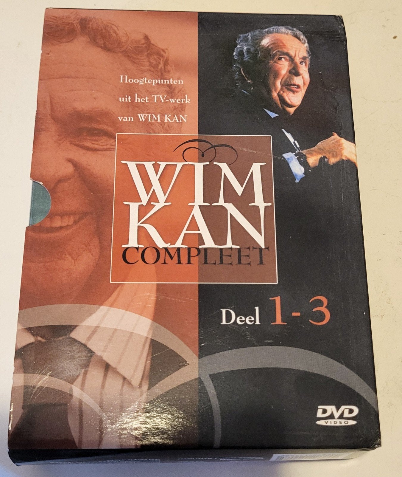 Wim Kan Compleet Deel 1-3 DVD Boxset - Hoogtepunten TV, Cd's en Dvd's, Alle leeftijden, Ophalen, Zo goed als nieuw, Komedie