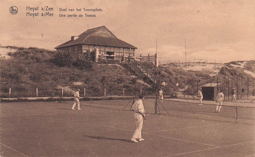 702-361-019 Heyst A/Zee Deel Van Het Tennisplein, Verzenden, Voor 1920, Overig Europa