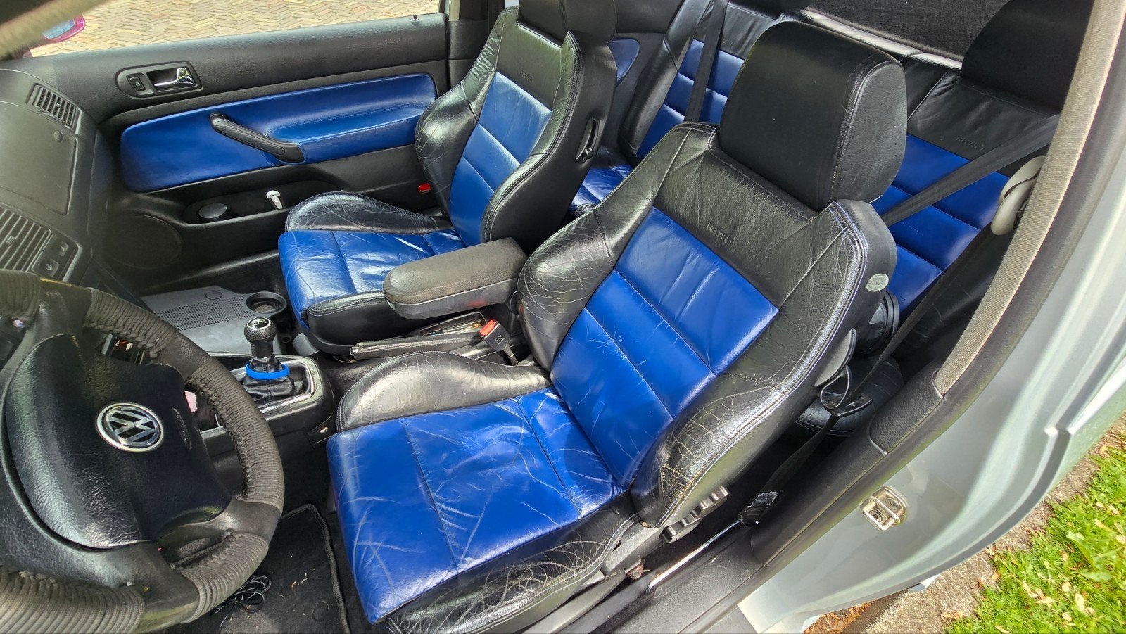 Recaro Colour Concept Interieur VW Golf 4 3dr, Auto-onderdelen, Interieur en Bekleding, Ophalen, Gebruikt, Seat