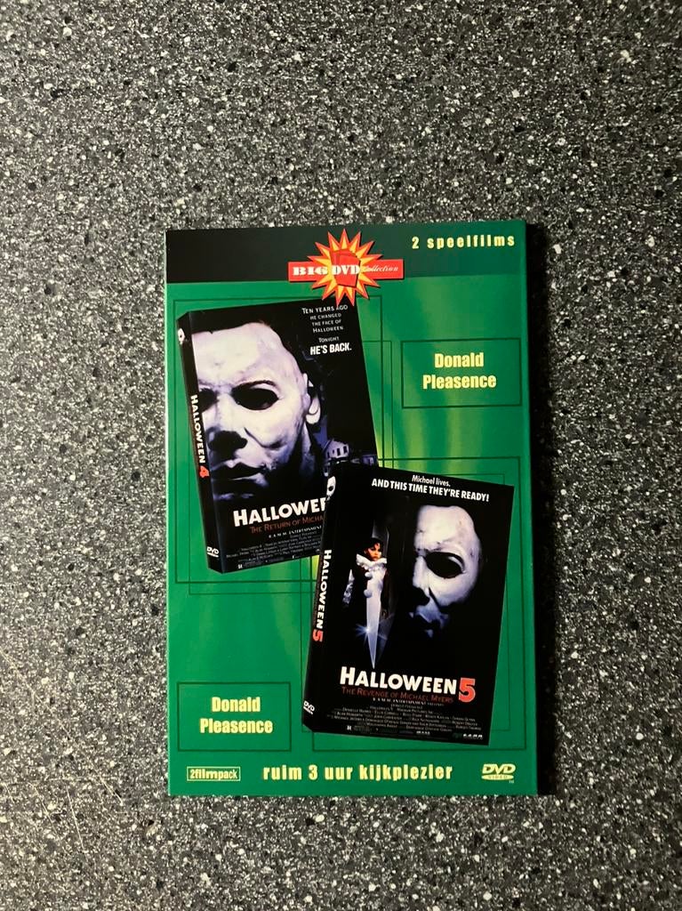 Halloween 4 + Halloween 5, Cd's en Dvd's, Dvd's | Horror, Vanaf 16 jaar, Ophalen of Verzenden, Zo goed als nieuw, Overige genres