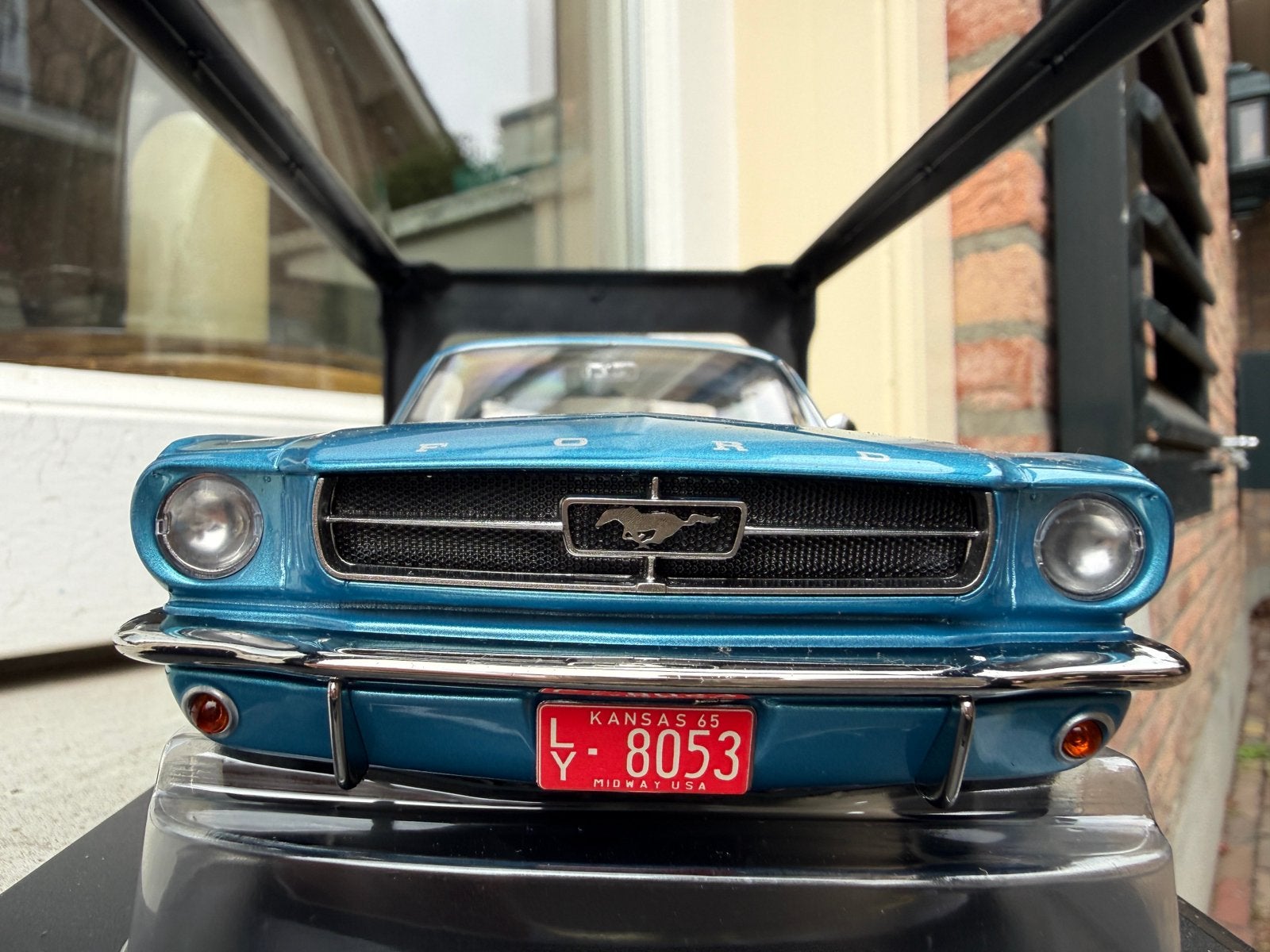 1:18 Ford Mustang Hardtop Coupe Turquoise 1965 Norev 182800, Auto, Norev, 70-72 Av. de Bohlen, Vaulx-en-Velin, 69120, France, Norev