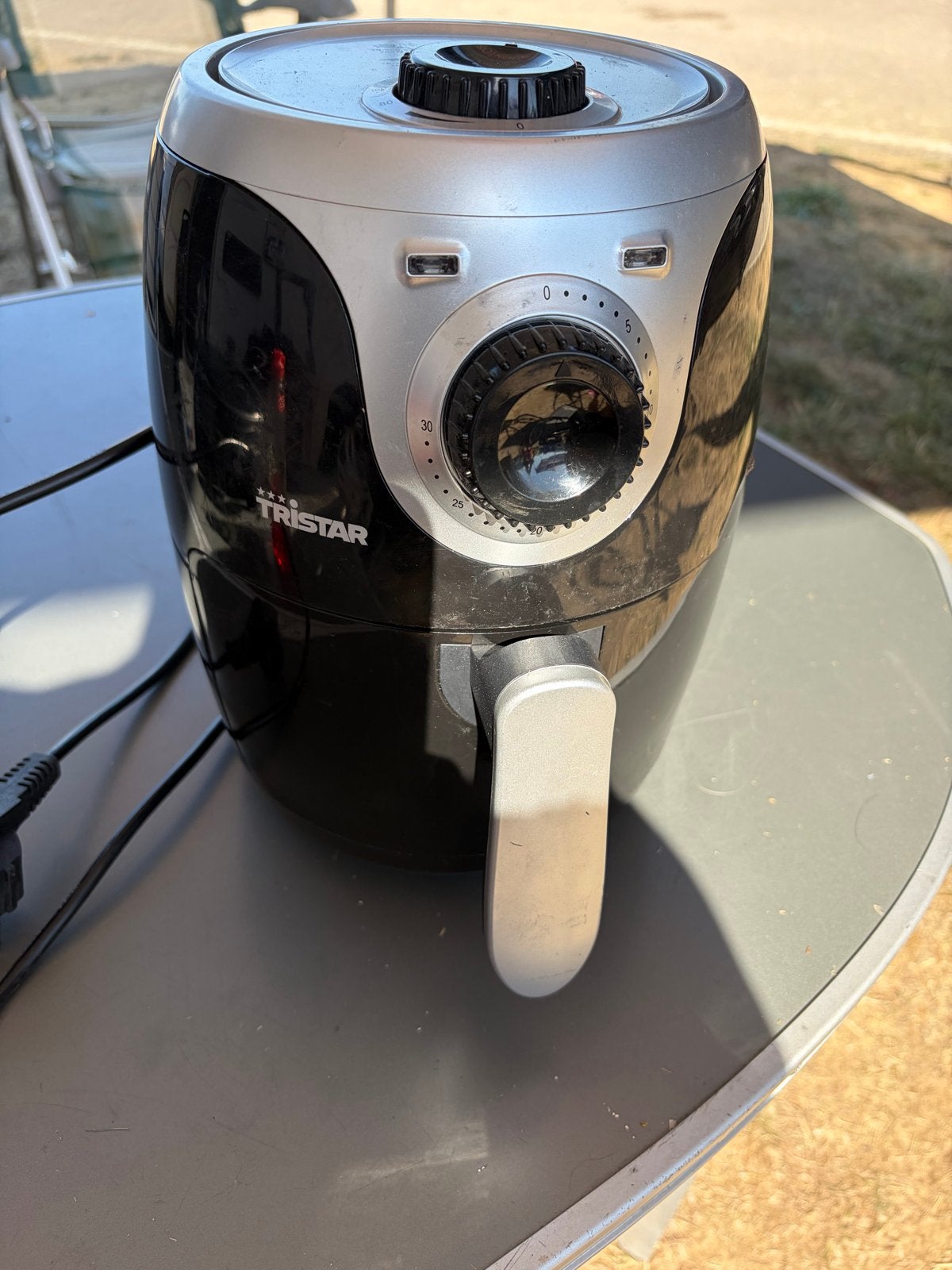 Zo goed als nieuwe Tristar Mini Crispy Fryer (camping airfry, Witgoed en Apparatuur, Ophalen of Verzenden, Zo goed als nieuw, Airfryer