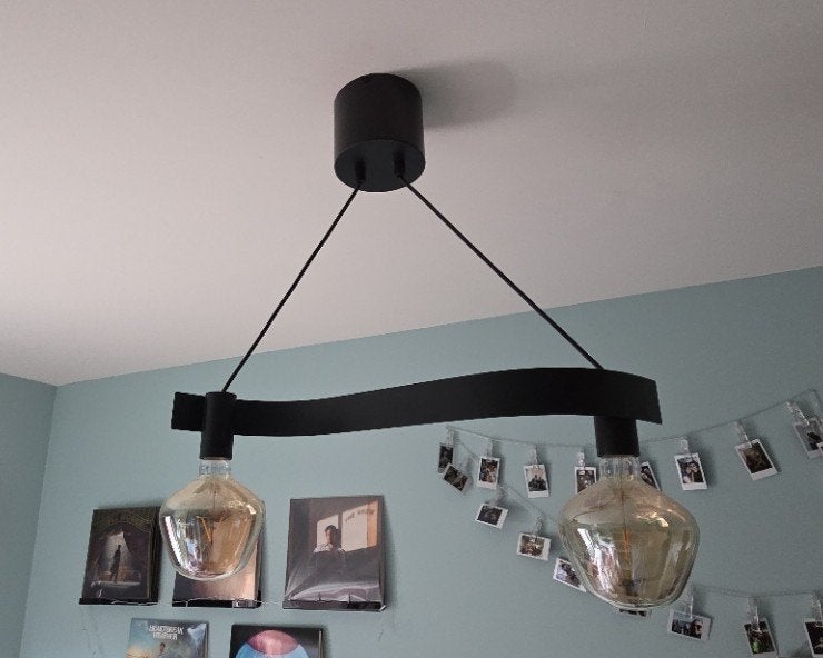 ACKJA hanglamp IKEA, Ophalen, E27 (groot), Zo goed als nieuw, Metaal